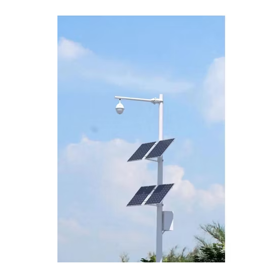 Solaire LED Outdoor Light Solar Power Street Light with Pole