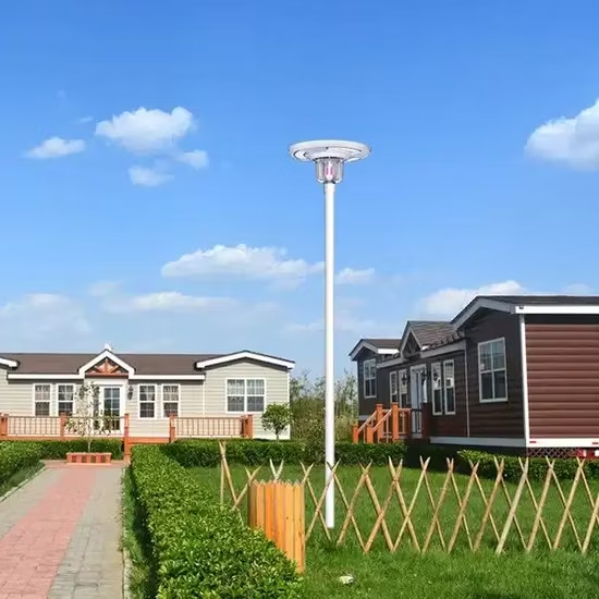 Remote Control Solar Insecticidal Lamp High Efficiency UFO Garden Light Waterproof All in One Solar LED Street Light