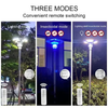 Remote Control Solar Insecticidal Lamp High Efficiency UFO Garden Light Waterproof All in One Solar LED Street Light