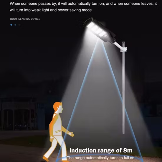 Energy Efficient Solar Street Light with Motion Sensor Technology